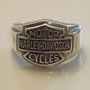Harley-Davidson silver ring